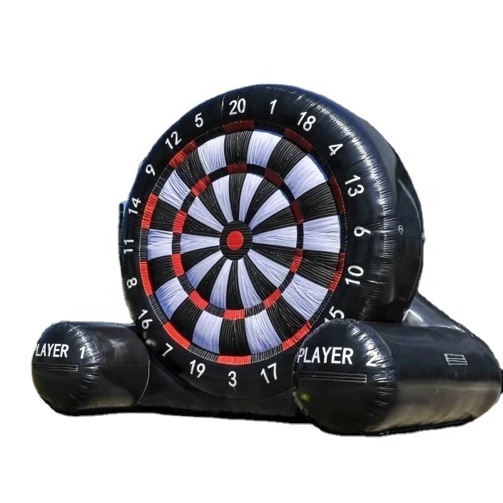 Air seal constant Giant inflatable bull eye, inflatable soccer meet darts, football board inflatable tossing  games