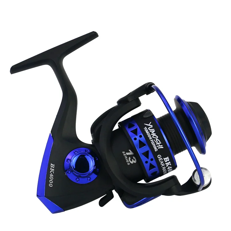 YUMOSHI 13BB Рыболовная катушка BK1000-7000Series металлическая Рыболовная катушка спиннинг морской рыбалки, металлическая катушка для рыбалки на карпа, катушка
