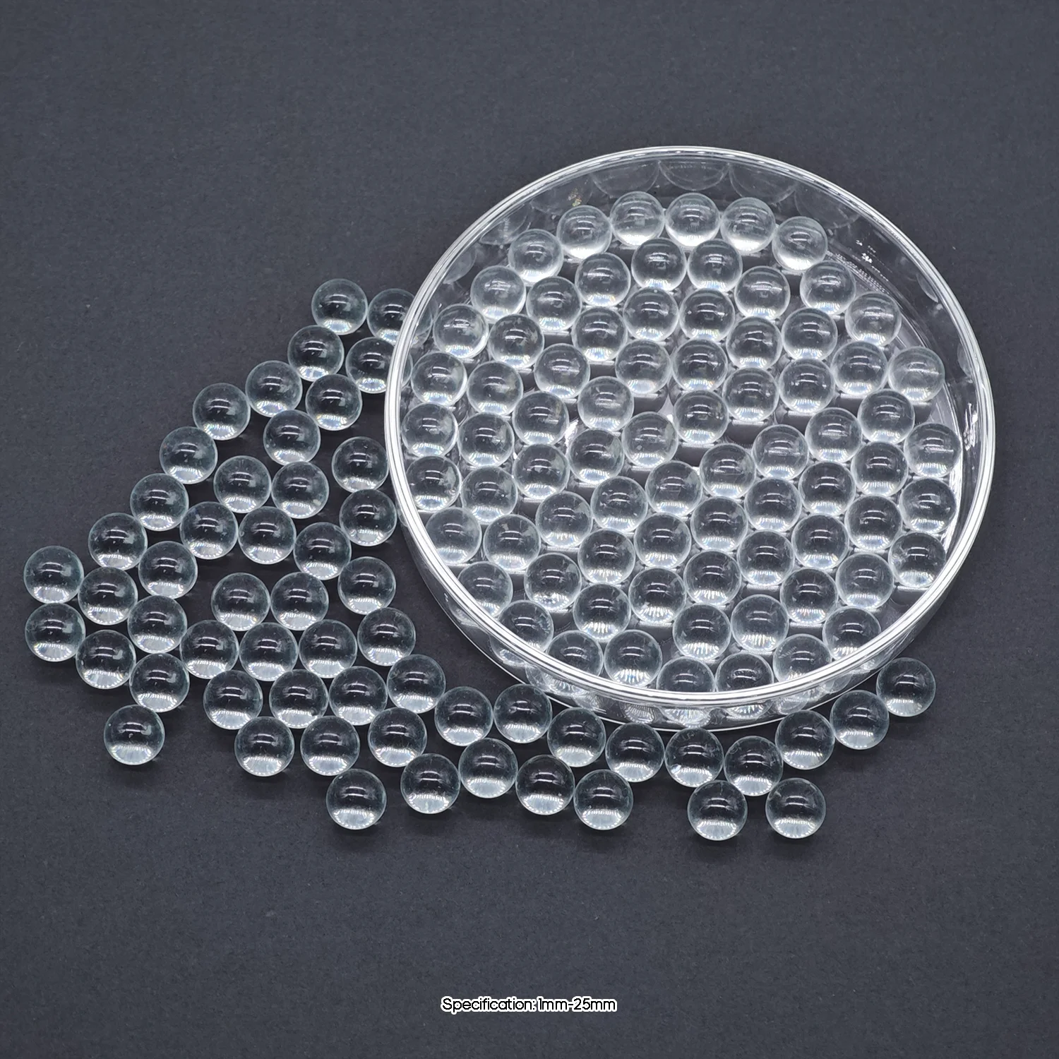 4 мм-25 мм Сода извести стеклянные шарики прозрачный и бесцветный твердый боросиликатный стеклянный шар