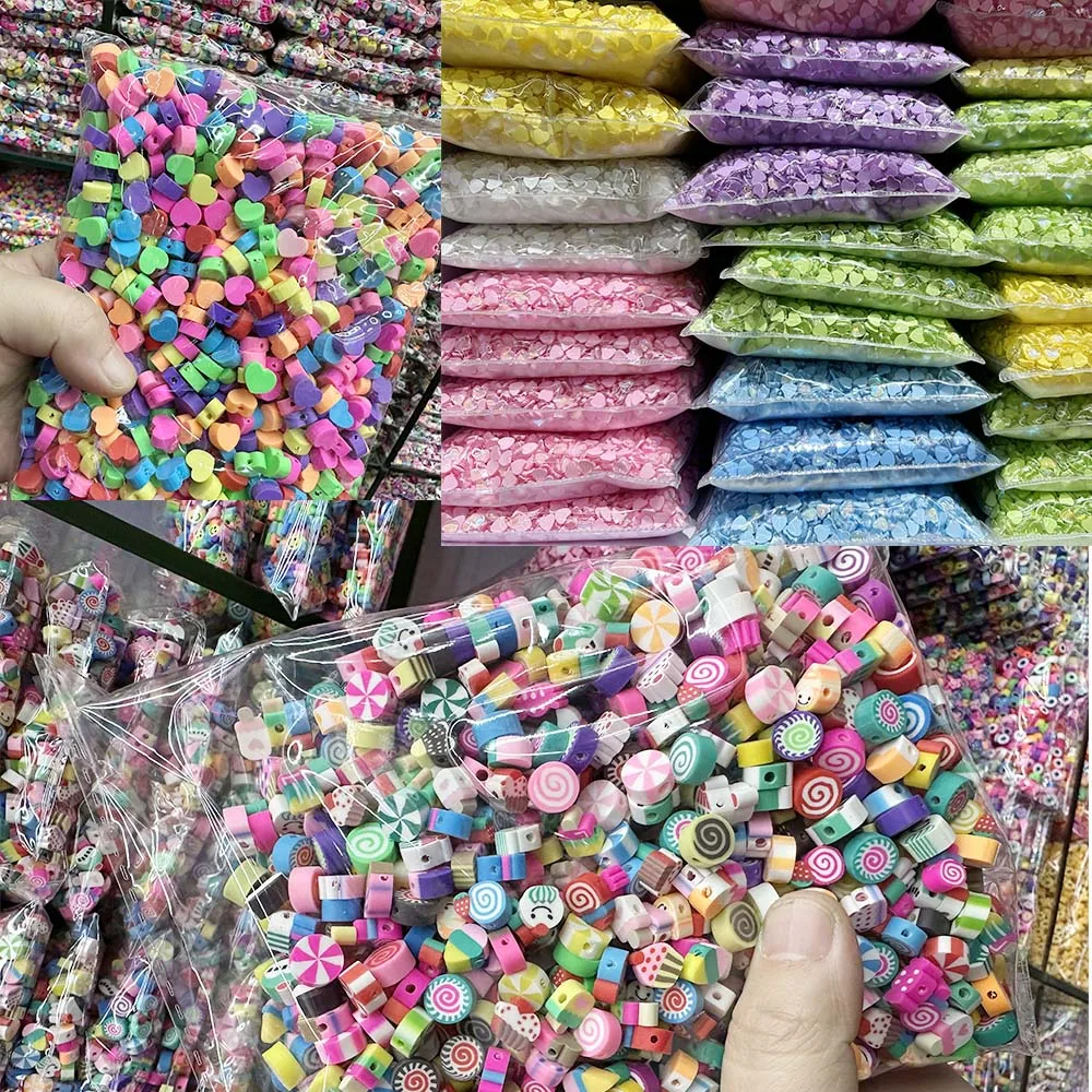 2024 New Product  Art Nails Miniature Polymer Clay Sprinkles Slices Slime Filling and Nail Art Stickers