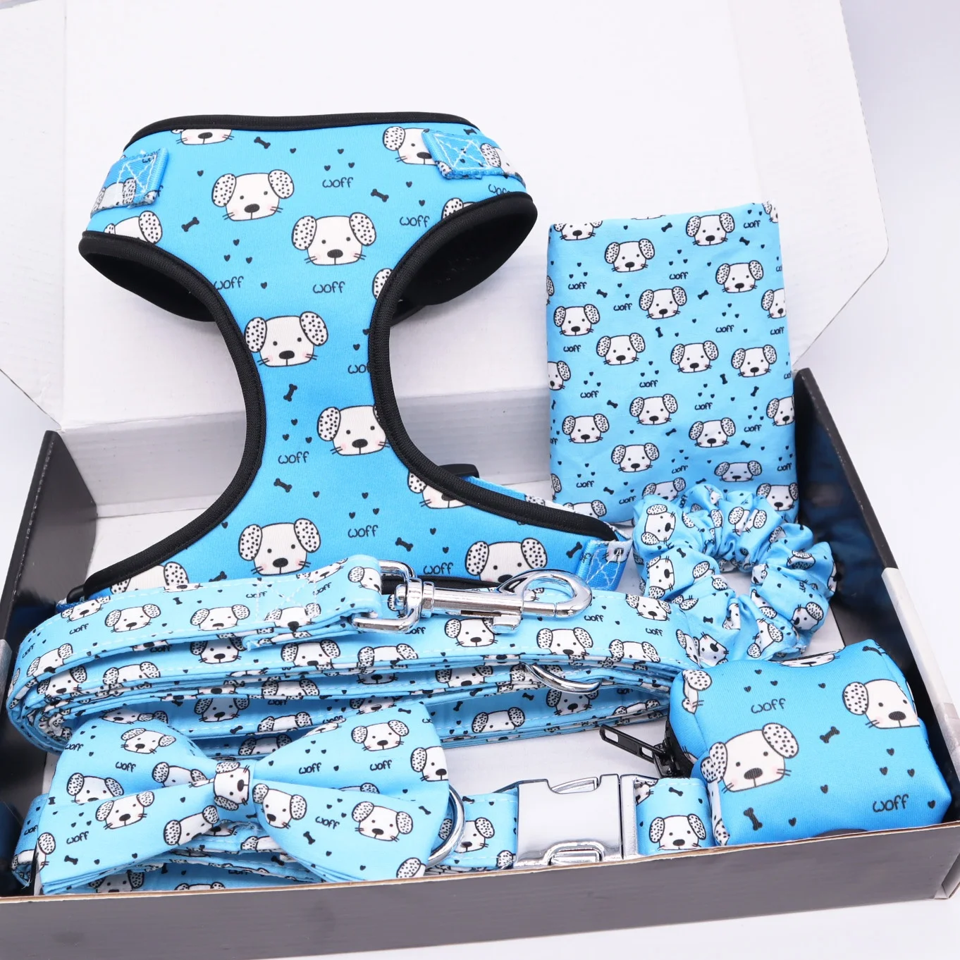 OEM 6 шт. регулируемый поводок, ошейник, индивидуальный двусторонний маленький мягкий жилет, дизайнерская невытягивающая поводок для собак