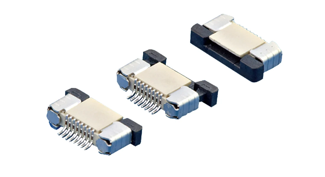 Hot sale  mol-x equivalent 1.00mm Single and Dual SMT DIP straight connector