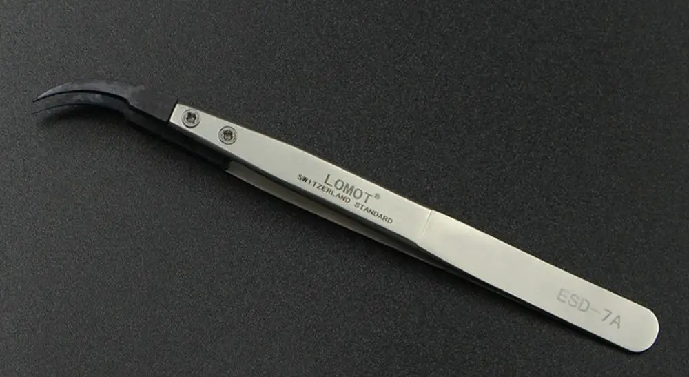 ESD-242 Exchange Tip Tweezer Electro Static Discharge Vetus Stainless Tweezers
