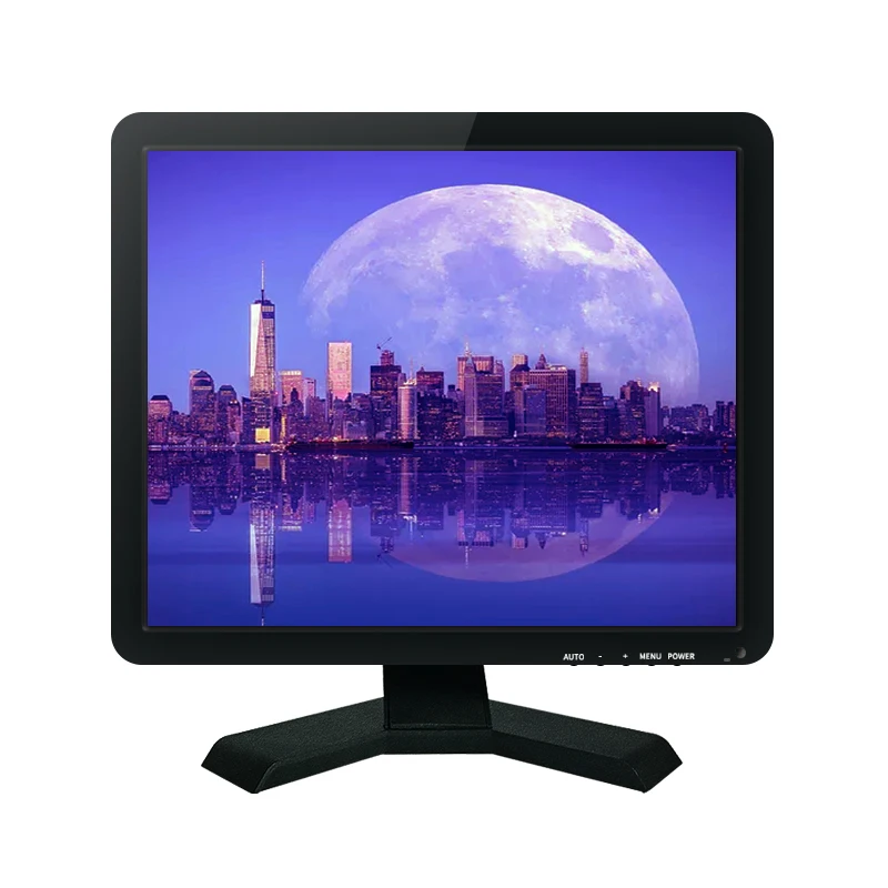 Square Screen 15 17 19 Inch VGA Office LCD Monitor