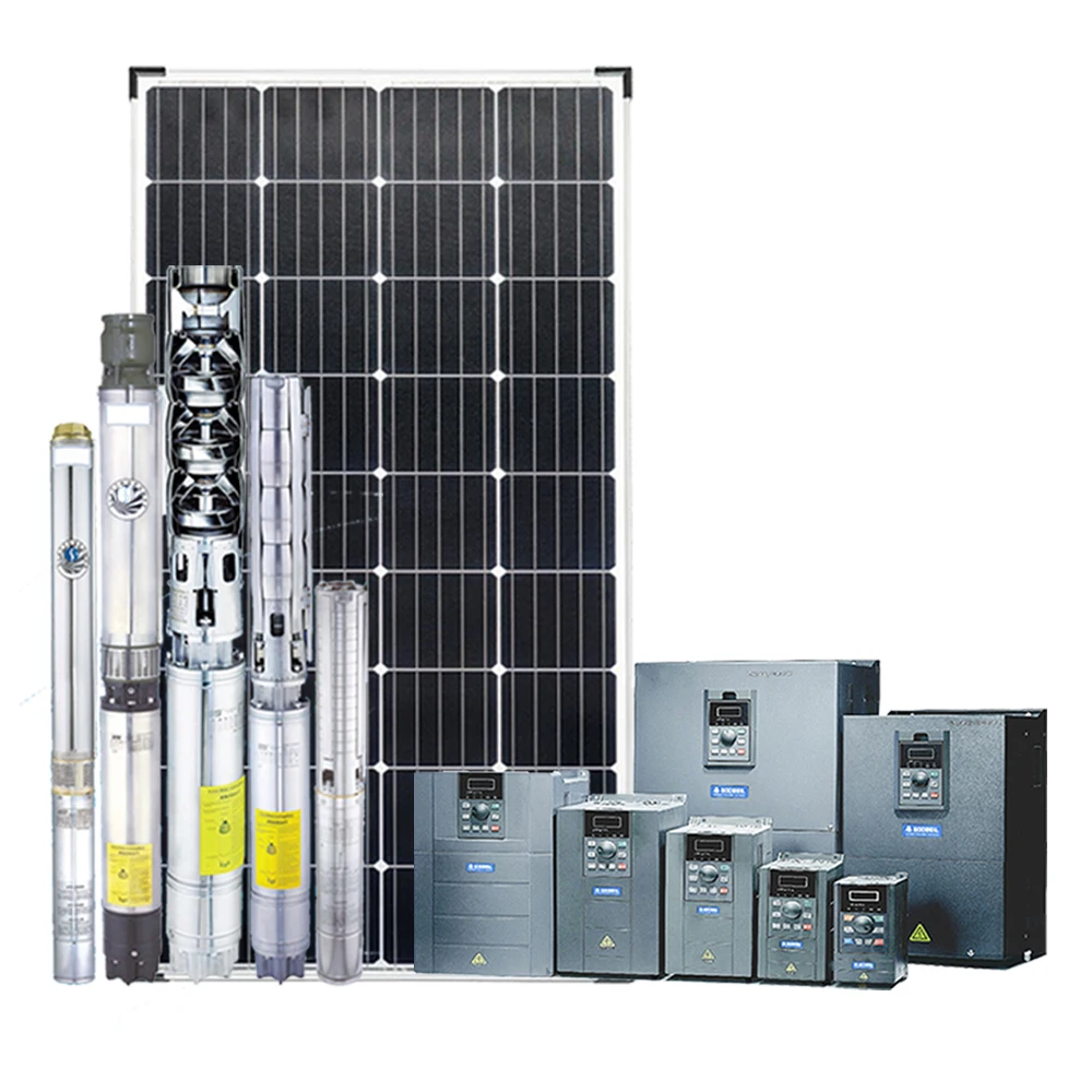 5.5HP 7.5HP 10HP 15HP High Head Big Flow Solar Motor Pump for Deep Well