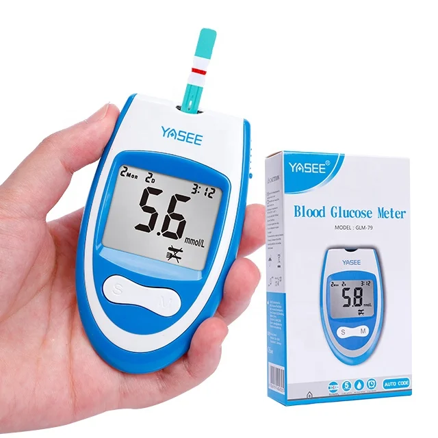 YASEE Strength Factory Produce Custom Glucometer With Lancets And Test Strips