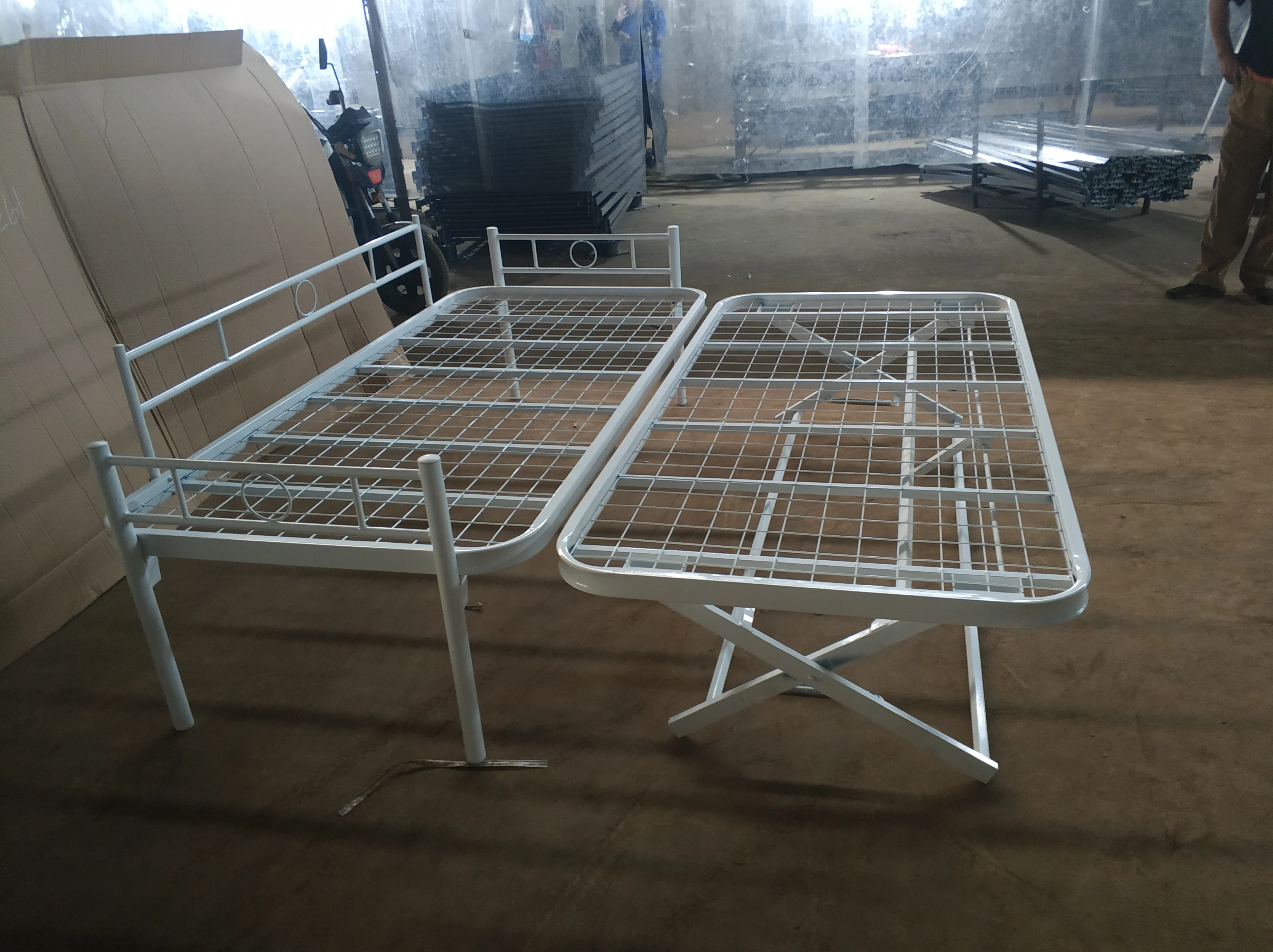 3er  Metal Daybed Frame and  Trundle Frame set