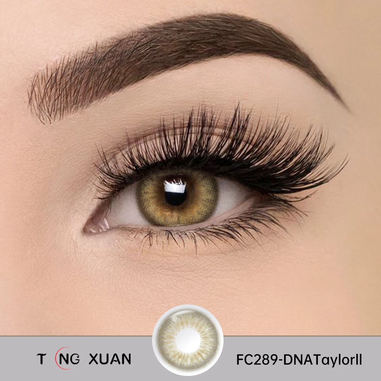 TX brand OEM/ODM natural soft 14.2mm  lentes  de contacto para ojos