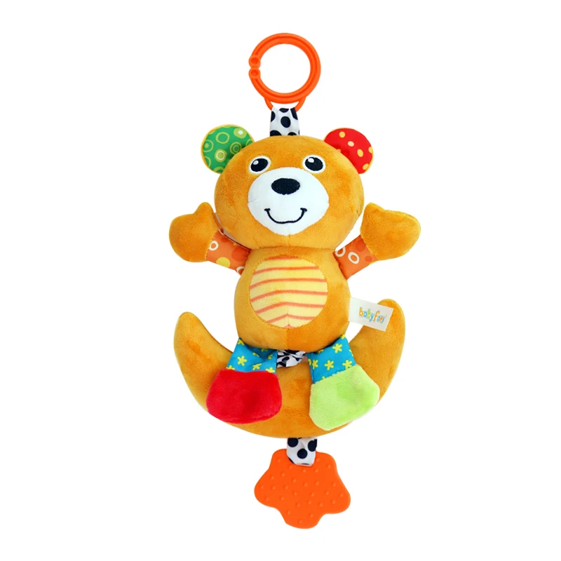 Hot Sell Musical Projection stroller Hanging toys  Baby Crib Mobiles Bed string Toy for Newborn Infant cute animal design