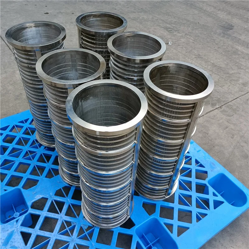 Indian Cow dung dewatering machine filter separator/Wedge wire screen filter drum/Wedge wire filter elements