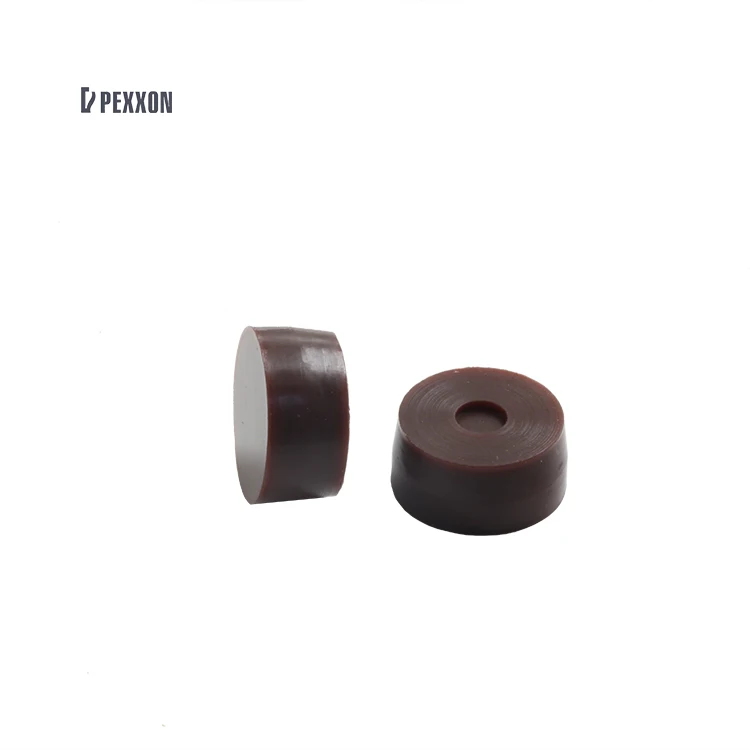 Custom flexible round small waterproof epdm  silicone rubber covers tapered rubber washer