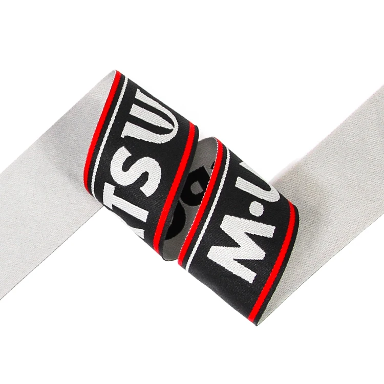 Hot Sale Polyester Woven Nylon Strap Webbing Tape 2.5 Cm Custom Printed Jacquard Webbing