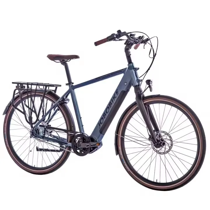 Электрический велосипед JOBOBIKE 36 В 14 А 7 скоростей 26/28 дюймов электрический городской умный электронный с рамой из сплава для мужчин