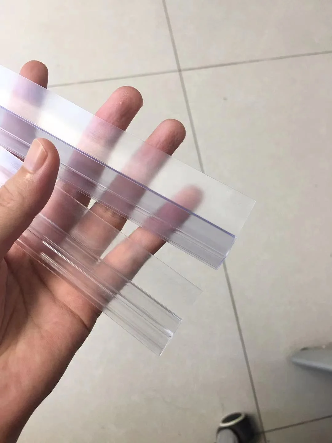 Clear Water Barrier stop shower leaks Frameless shower door sweep bottom glass seal