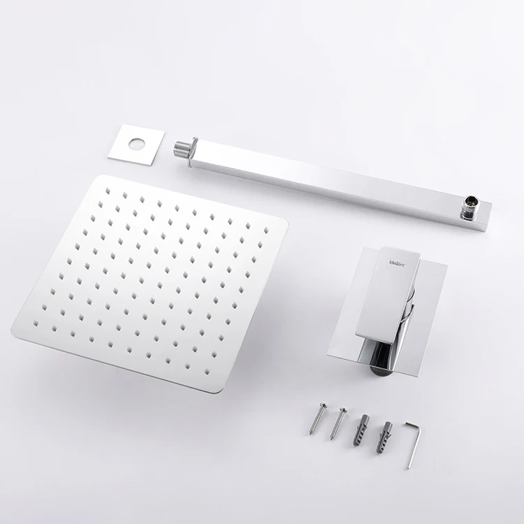 Ares hot and cold  Wall Mounted Brass Body Bath and Shower Faucet Bathtub Bathroom Faucet