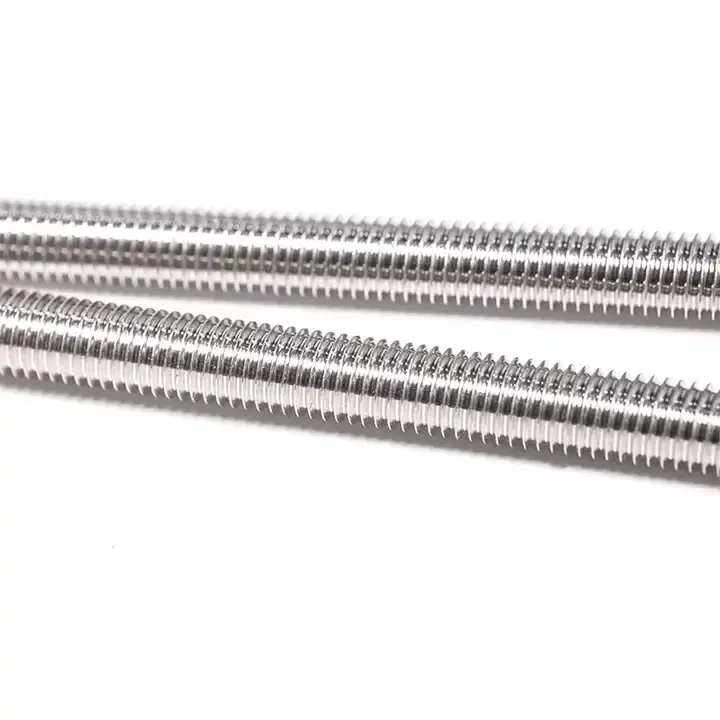 Nickel Alloy  Hastelloy C276 DIN975 Grade 12.9 Thread Rod M10X 60mm Fastener For Heavy Building