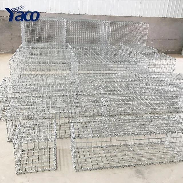  2x1x1gaw оцинкованная сварная габионная сетка Подпорная Стена речной банк/2x1x0 5 м корзина каменная клетка