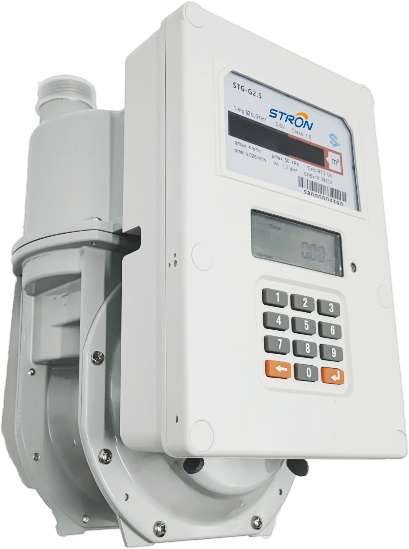  STG16-A Anti-tamper real-time clock Prepaid Pay as you go Gas