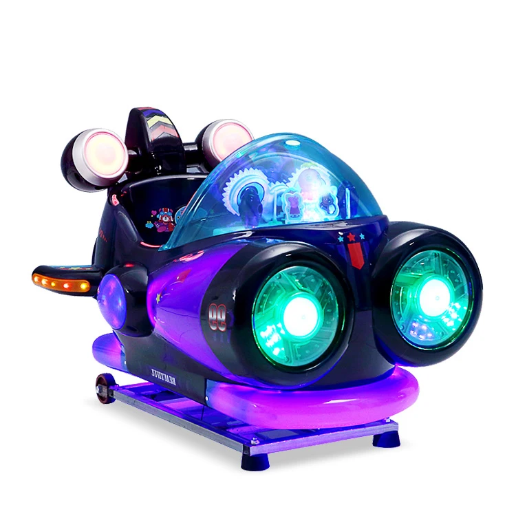Indoor amusement park swing shopping mall Coin Operated Electric Kiddie Fiberglass ride on car game machine