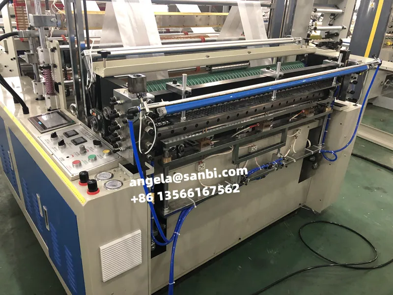 Automatic Plastic Shopping Bag  Making Machine Price