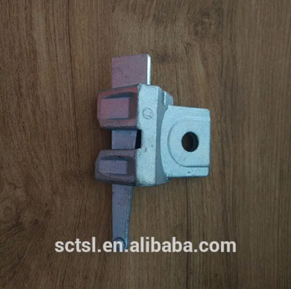 Chinese Supplier OEM Scaffolding ringlock Brace casting ledger end in Alibaba