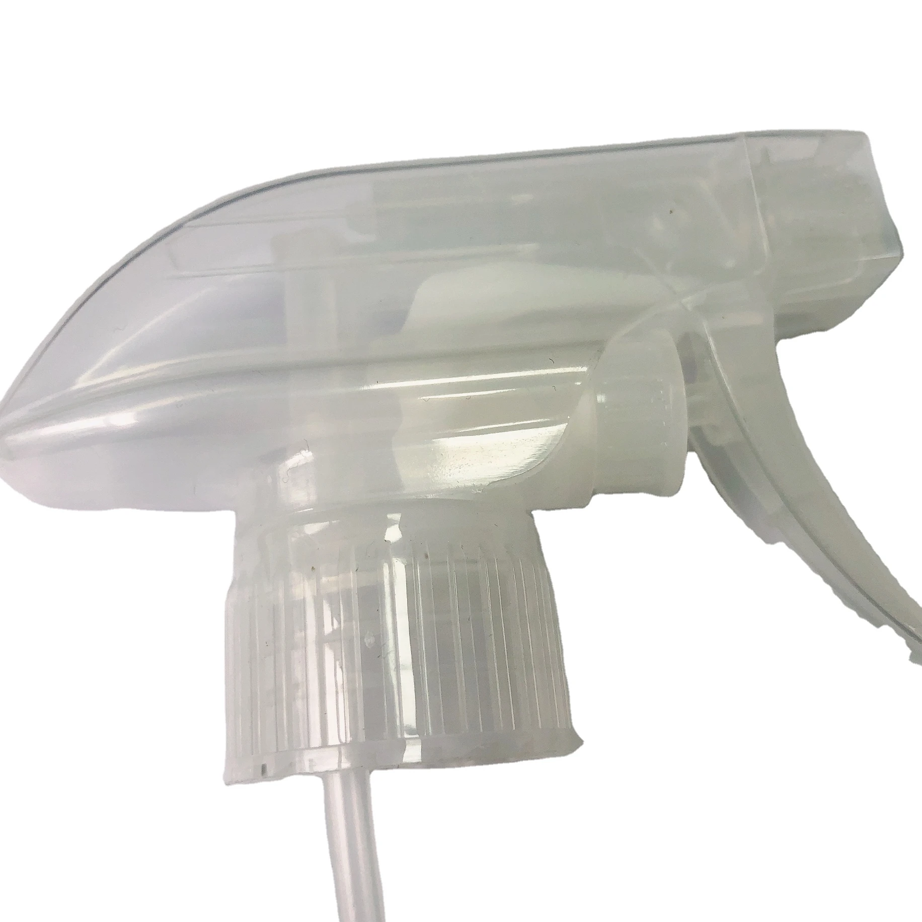 
Inclined pump grade Transparent all plastic trigger sprayer 28/410 