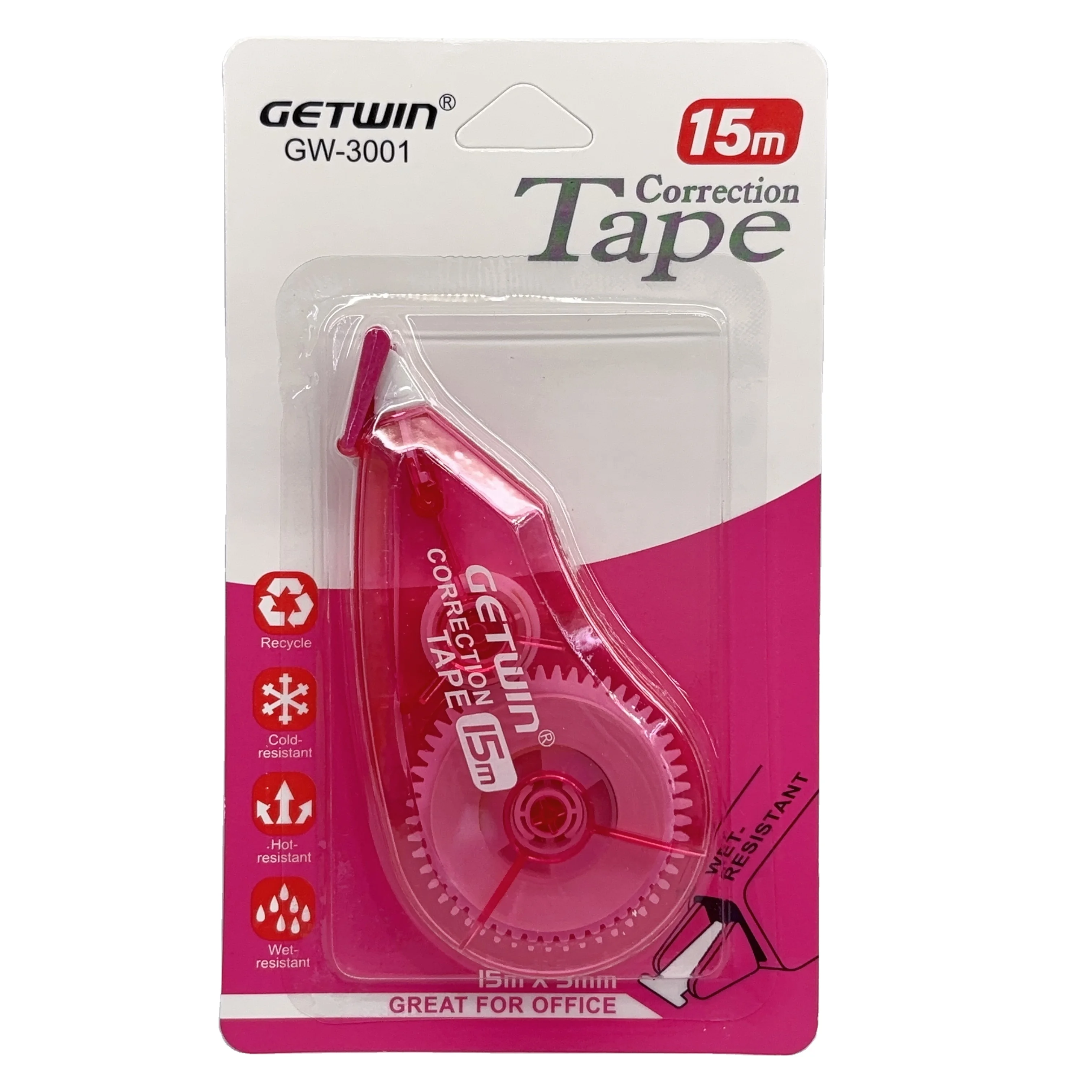 Double Sided Dot Glue Tape Runner Office Stationery Correction 15 meters Tape Roller For Diy Projects And Office Use