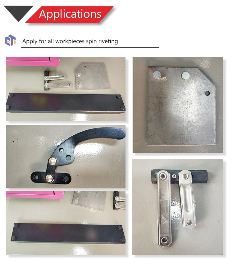 bags riveting cable parts joint automatic golf bag rivet machine