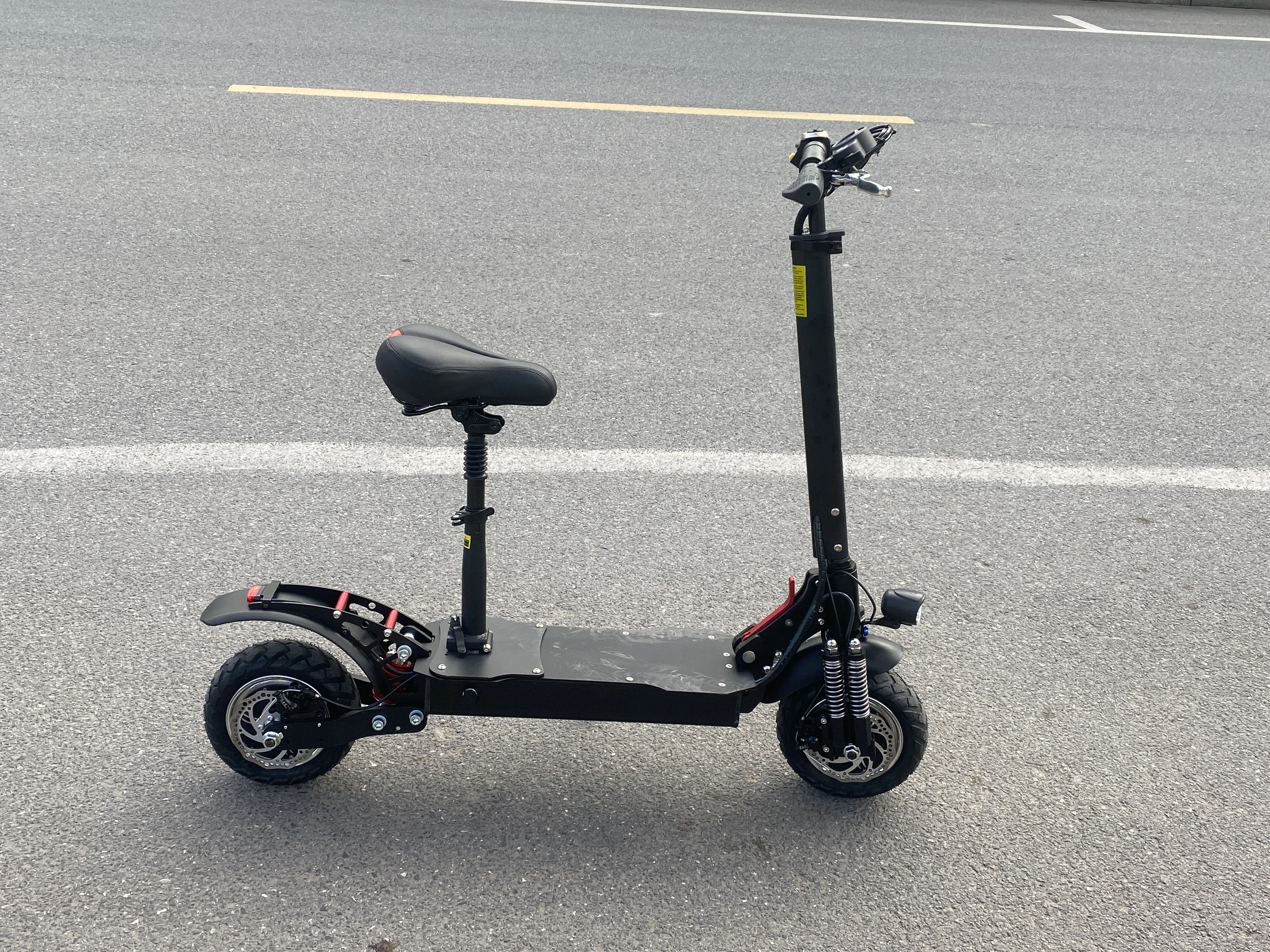 2024 New Off-Road BIG two wheel fast electric scooter With Suspension Dual Motors 1200W 2400W Foldable Escooter