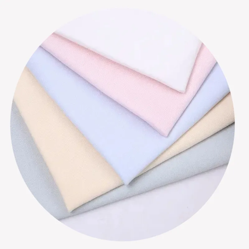 Hot Sale High Quality 100% Cotton Interlock Knitted Fabric For Fashion Garment