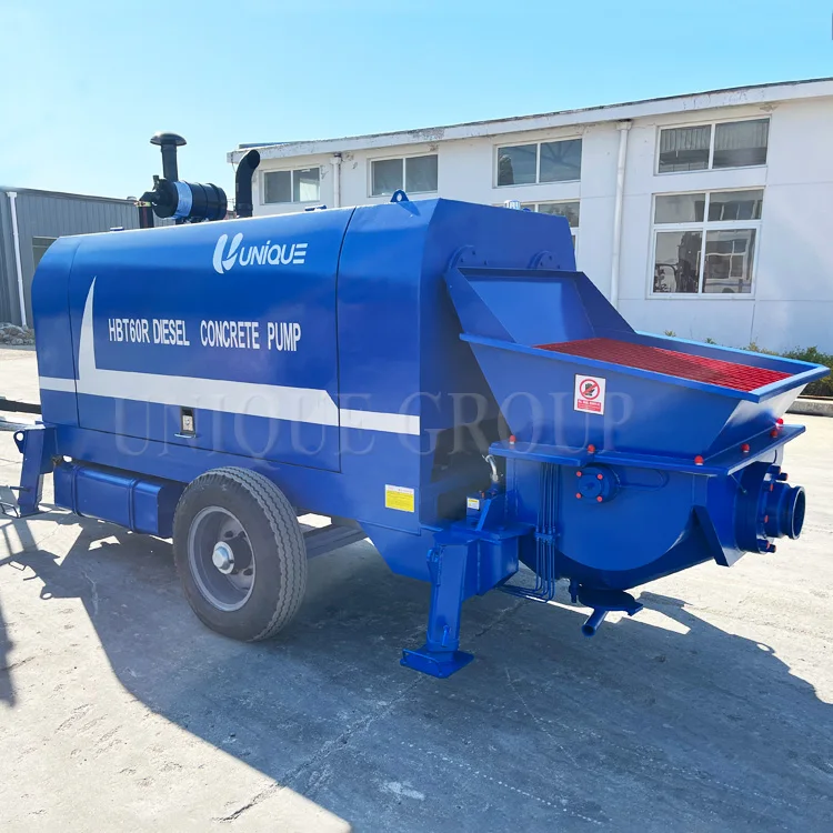 China supply price professional mini concrete pump with hoses