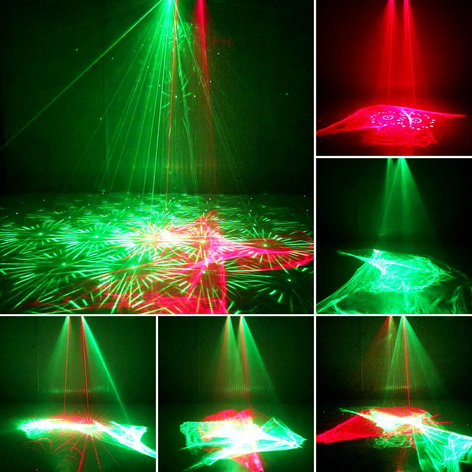 New DJ Dream laser lights beam projector LED Strobe RGB Sound activated stage light super sky party lamp for Bar