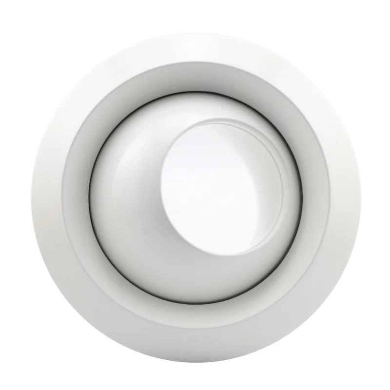 
Ceiling Air Conditioning Adjustable Jet Nozzle Ball Diffuser Aluminum Round Air Diffuser for Hvac 