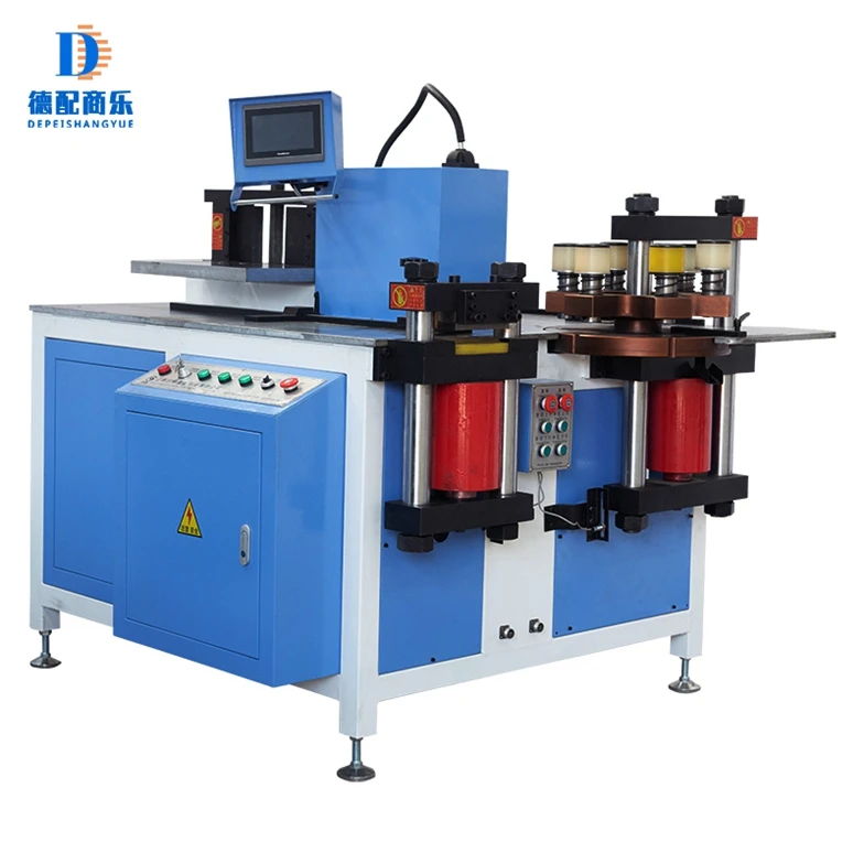 Busbar Processing Machine Bus Bar Bending Cutting Punching Machine DHY 200 Hydraulic Copper 3 in 1 Max Ordinary Marketing Key