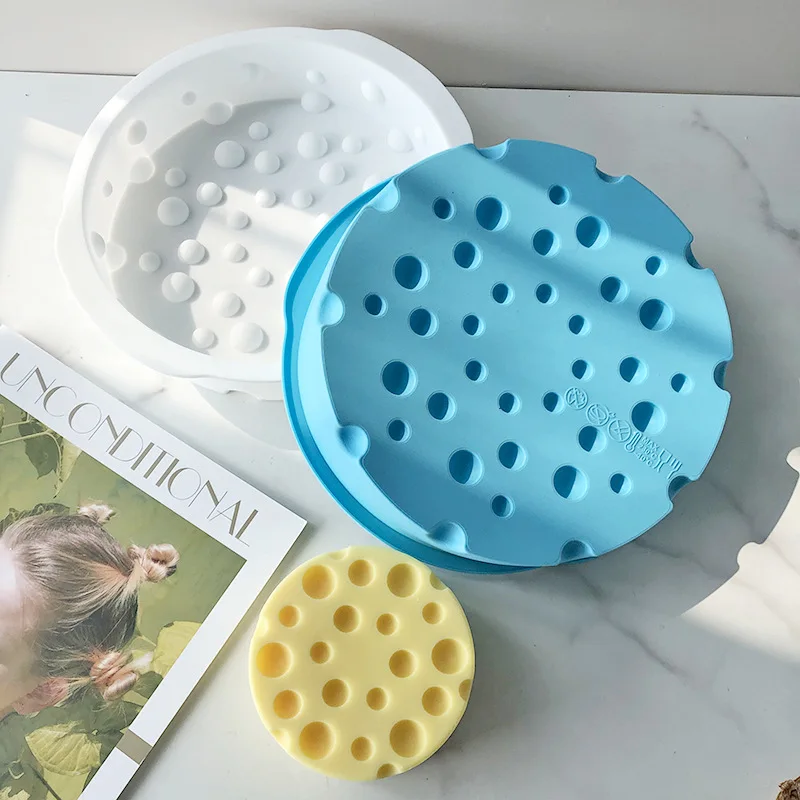 Wholesale Creative Silicone Mousse Cheese Shape Cake Mold For Baking