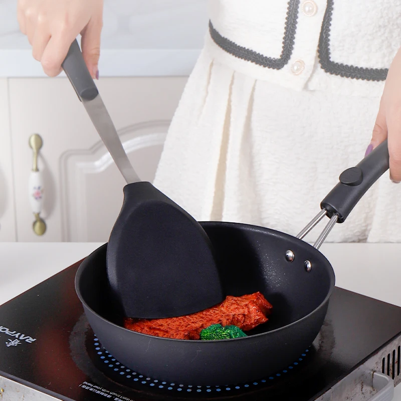 Набор кухонной посуды большого размера антипригарная сковорода без масла чугунная посуда с крышкой для дома и