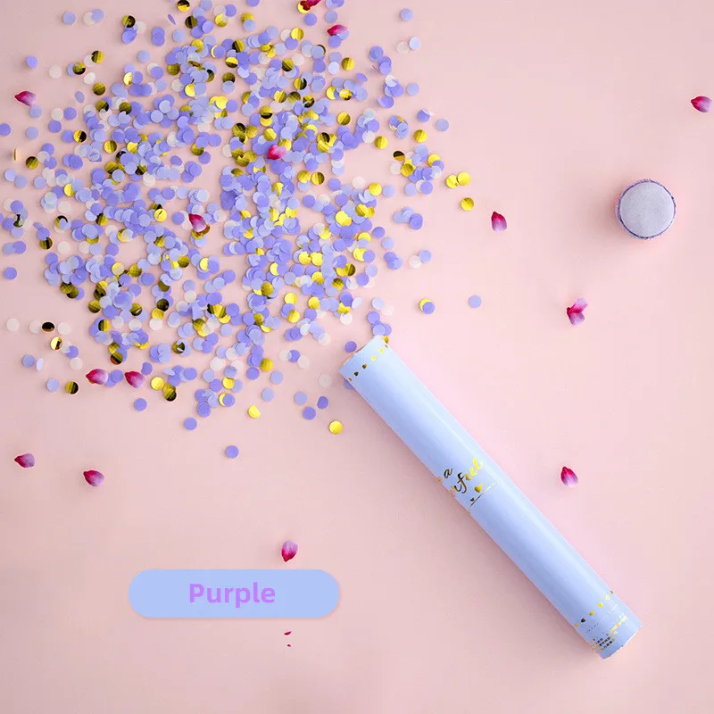 Manufacturers direct festival fireworks macaron gun holding fireworks cylinder wedding supplies wedding fireworks cannon