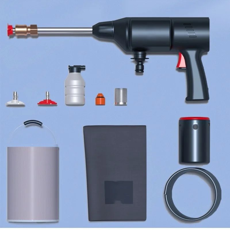 Easy to carry wireless foam gun car wash