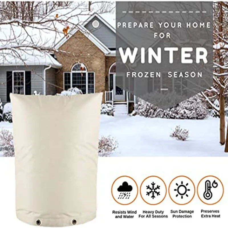 
For outdoor winter antifreeze protection, custom return insulated waterproof faucet valve cover 