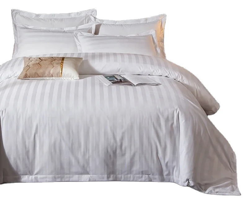 100% cotton sheet sets Home 4 Piece cotton Bed Sheet for Solid Color Comforter Bedsheet Bedding Set