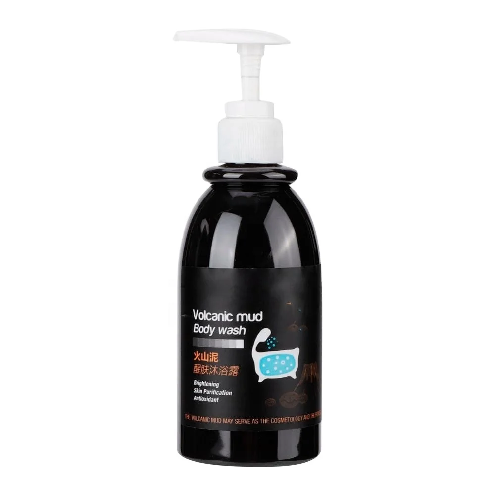 Custom Shower Gel Tea Tree Oil Body Whitening Vollagen Soap Bottle Baby Shower Gel