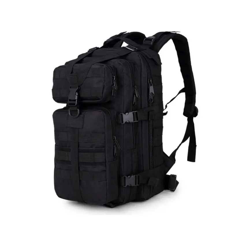 JSH Outdoor Sports 30L Waterproof Tactical Backpack High Quality 600D Camouflage Multifunctional 3P Camping Bag