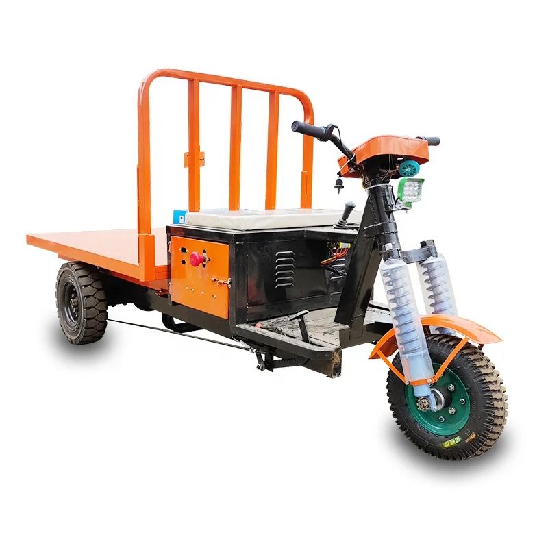 48V 1000W Electric tricycle/loading and unloading electric pedicab/flatbed truck, water battery Pull the ceramic tile trike