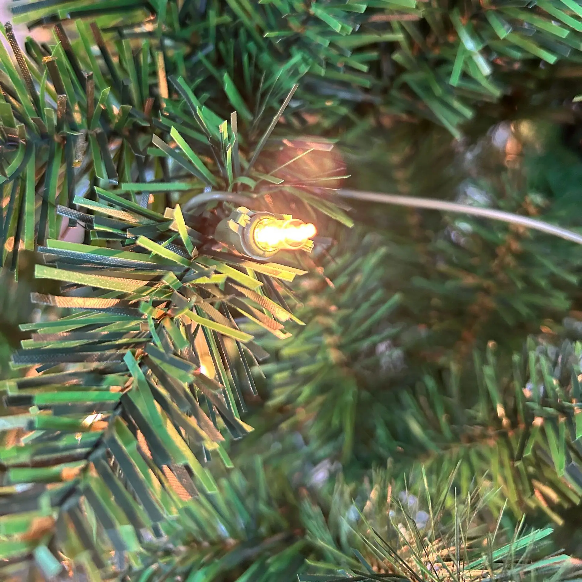 Merry Christmas Real Looking Home Decor Holiday Pvc Giant Spruce Christmas Tree With Lights