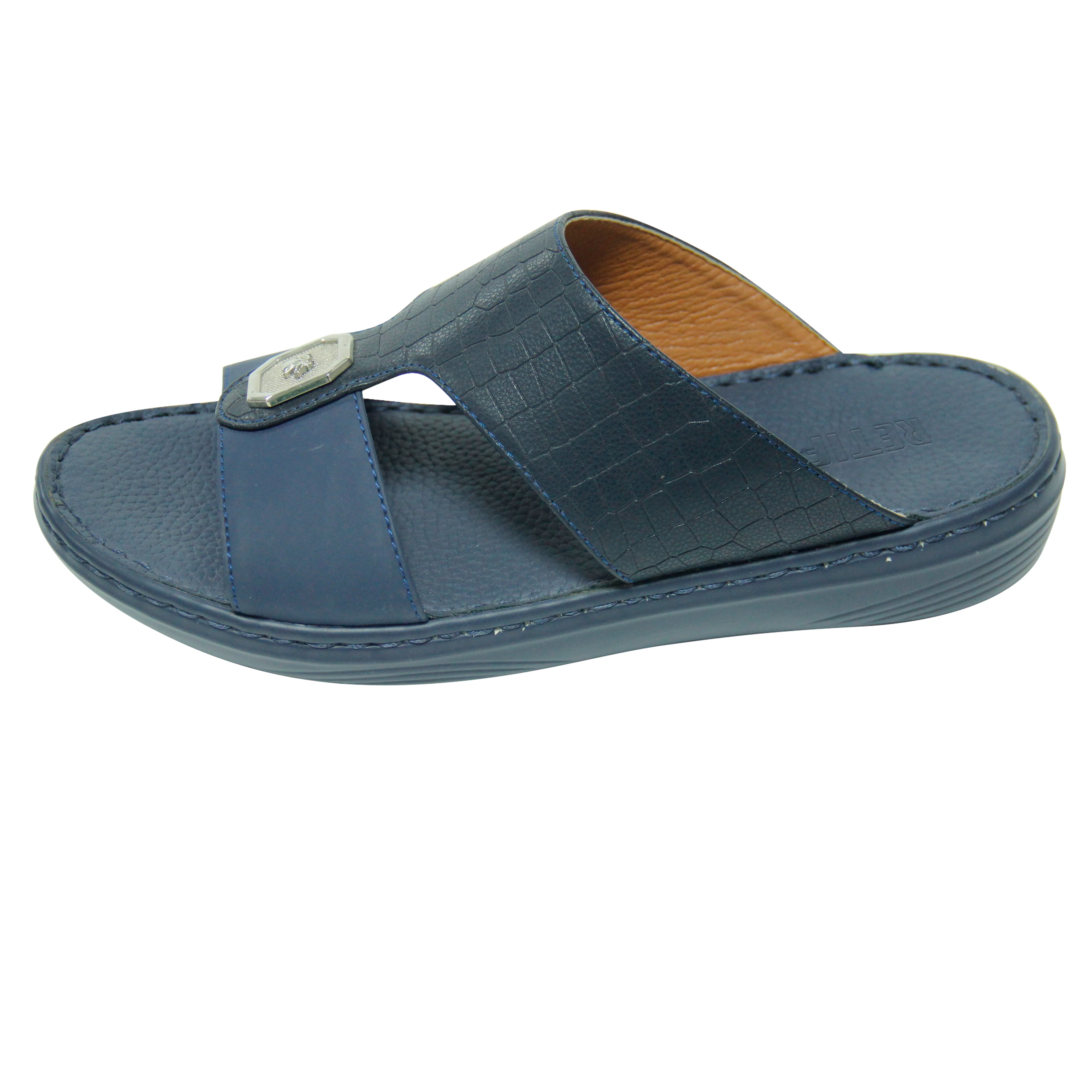 Men Arabic shoes Handmade Comfortable PU Leather slider Slipper Arabian Sandals other footwear women Factory Wholesale  Hot Sale