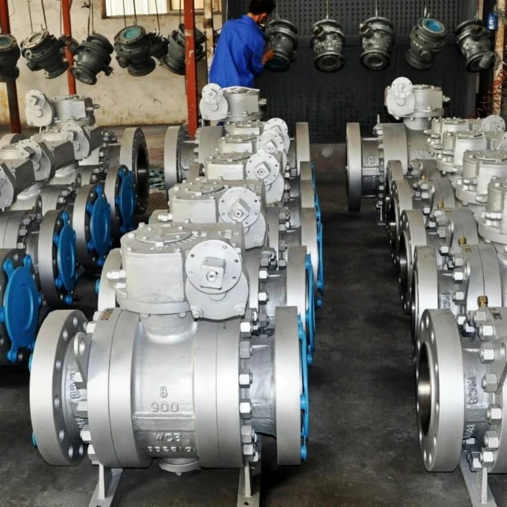
API 6D Class 900 8 Inch Casting WCB Manual Fixed Ball Straightway Type Ball Valve 