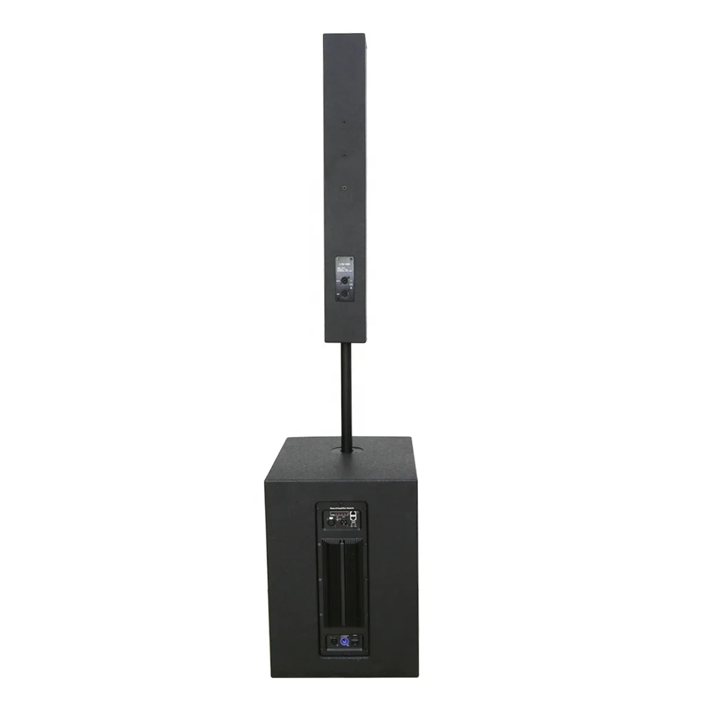 
Professional outdoor indoor pa active conference line array column speaker for sale 