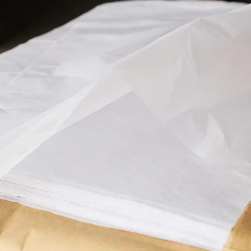Ready to Ship 50*70 cm 17 Gsm White Tissue Paper