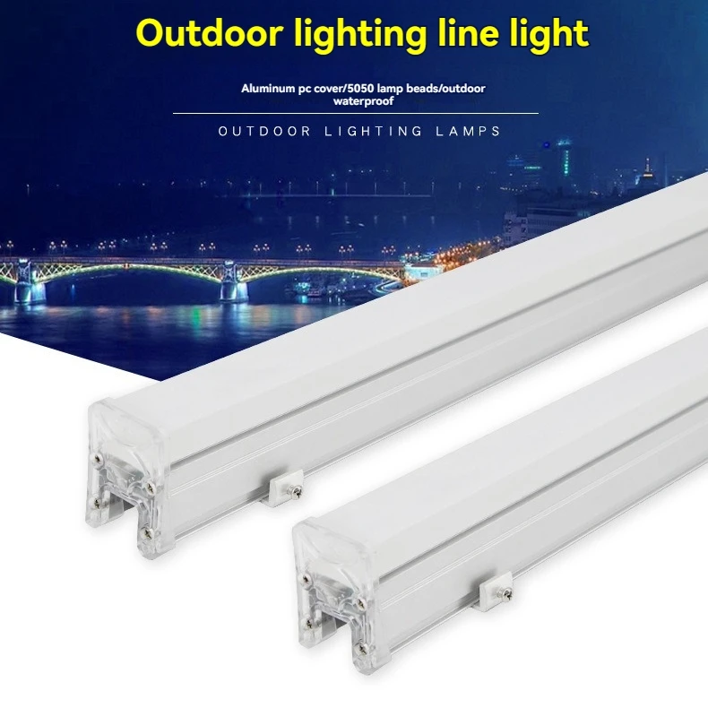 Factories Make Up in China DMX Waterproof Wall Washer Light Pixel Light Bar Rgbw Wall Washer Rgb Tubes Outdoor Linear Light