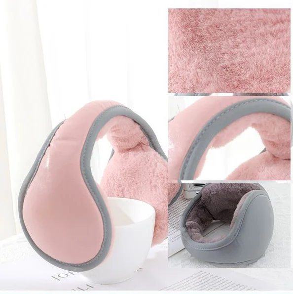 Wholesale Customised  winter Warmer polyester surface earmuff outdoor earwarmer ear muff